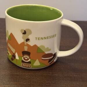 Starbucks Tennessee Coffee Mug Cup 14 0z Been There Series 2016 Volunteers